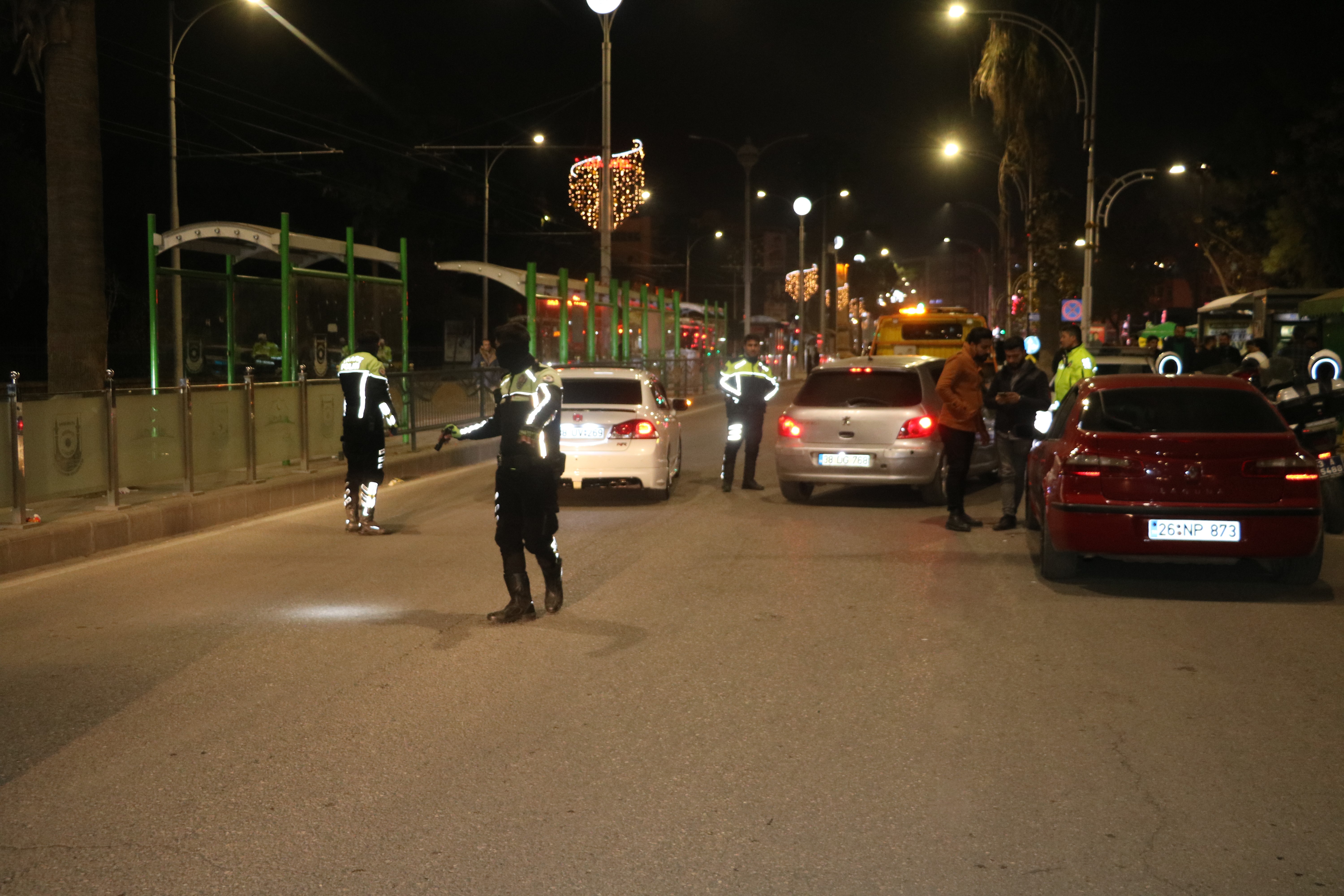 Şanlıurfa'da yılbaşı denetimi: 83 gözaltı