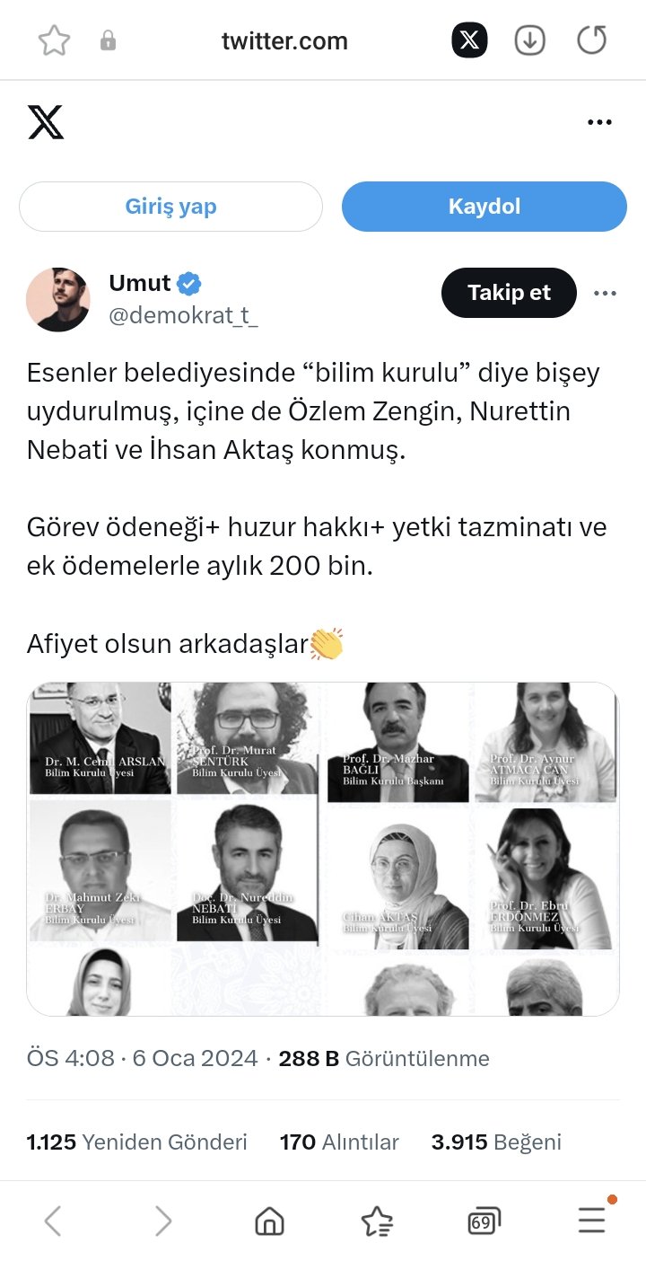 Urfalı vekilden "Ne zaman nerede ücret almışım? Ben bir bilim adamıyım" açıklaması