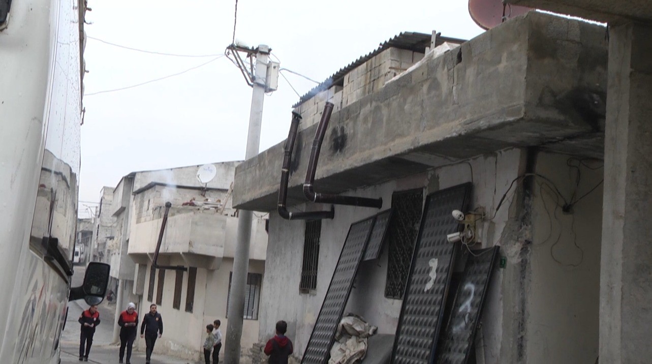 Urfa İtfaiyesinden soba zehirlenmelerine karşı uygulamalı uyarı