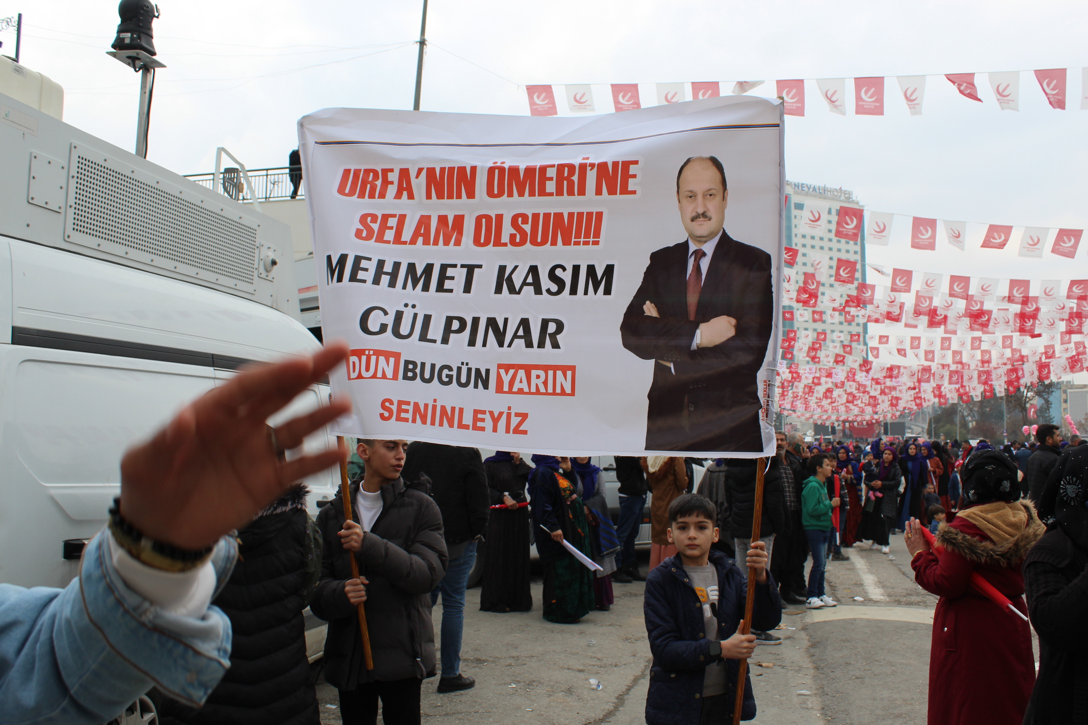 Başkan adayı Gülpınar Urfalılarla buluştu