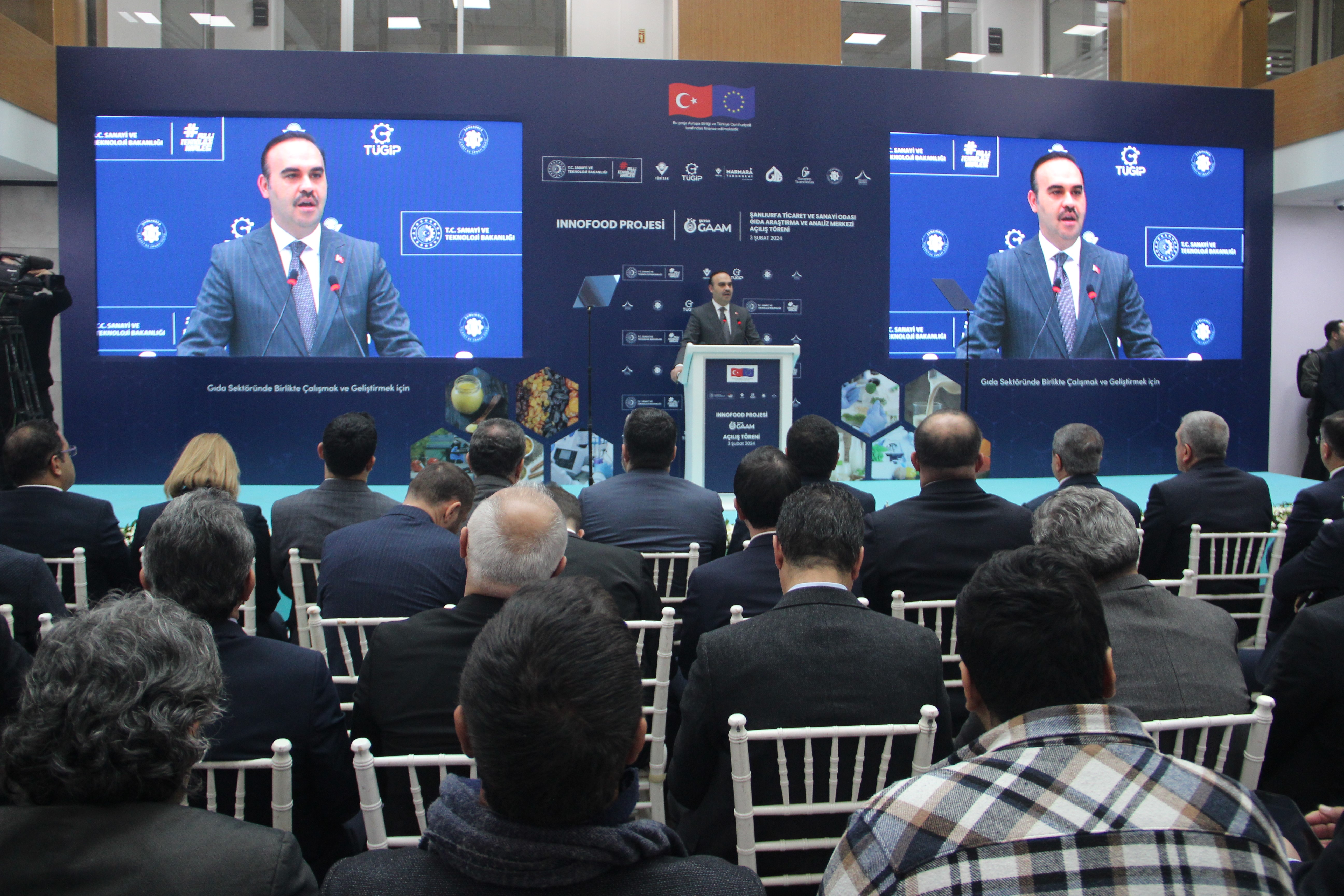 Sanayi ve Teknoloji Bakanı Mehmet Fatih Kacır Şanlıurfa'da