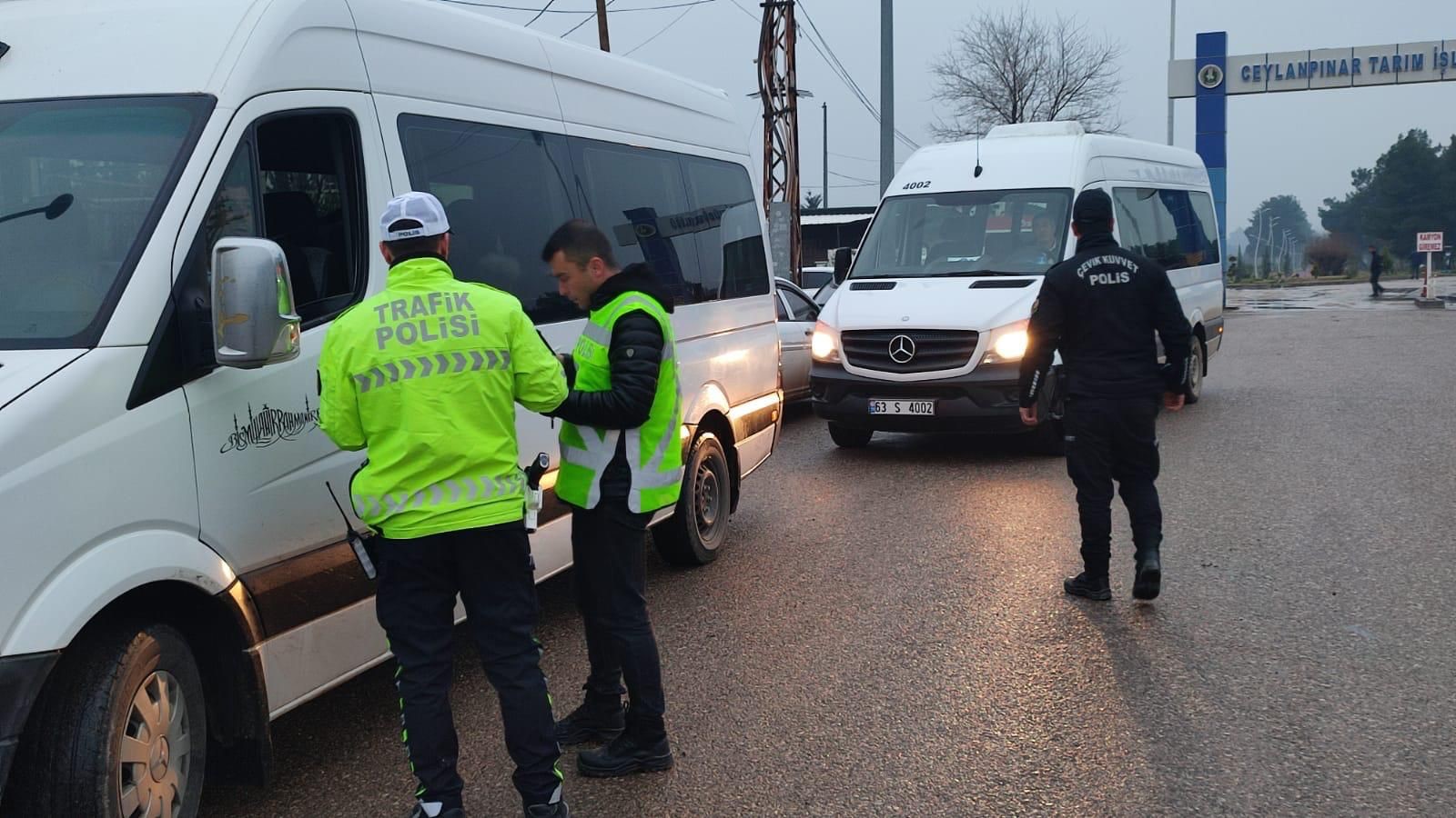 Siverek’te okulların açılmasıyla denetimler başladı