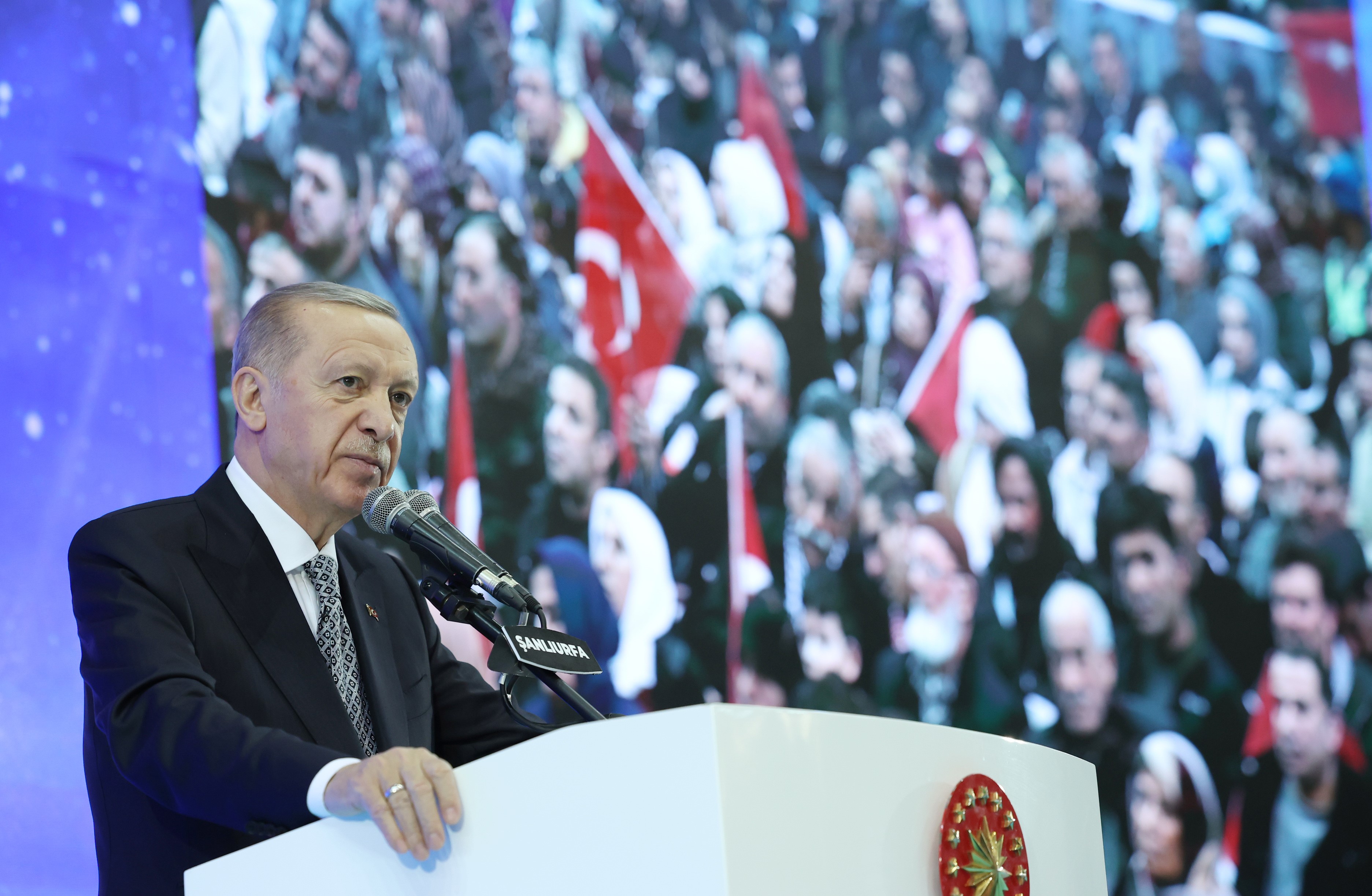 Cumhurbaşkanı Erdoğan, Şanlıurfa’da afet konutları dağıtım törenine katıldı