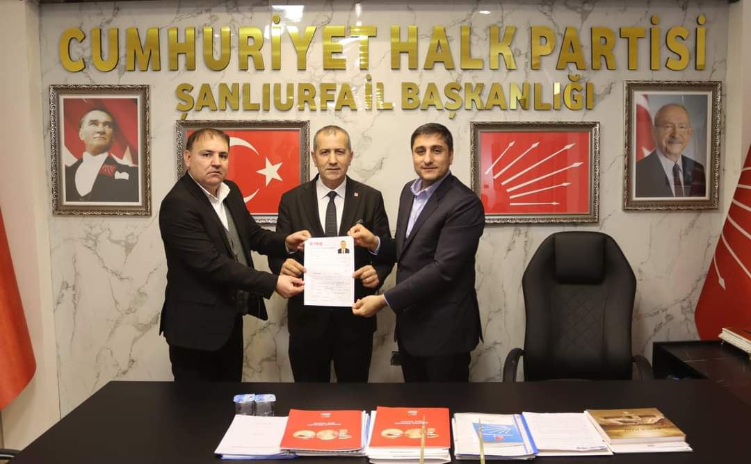 CHP, Şanlıurfa'da ilçe belediye başkan adaylarını açıkladı!