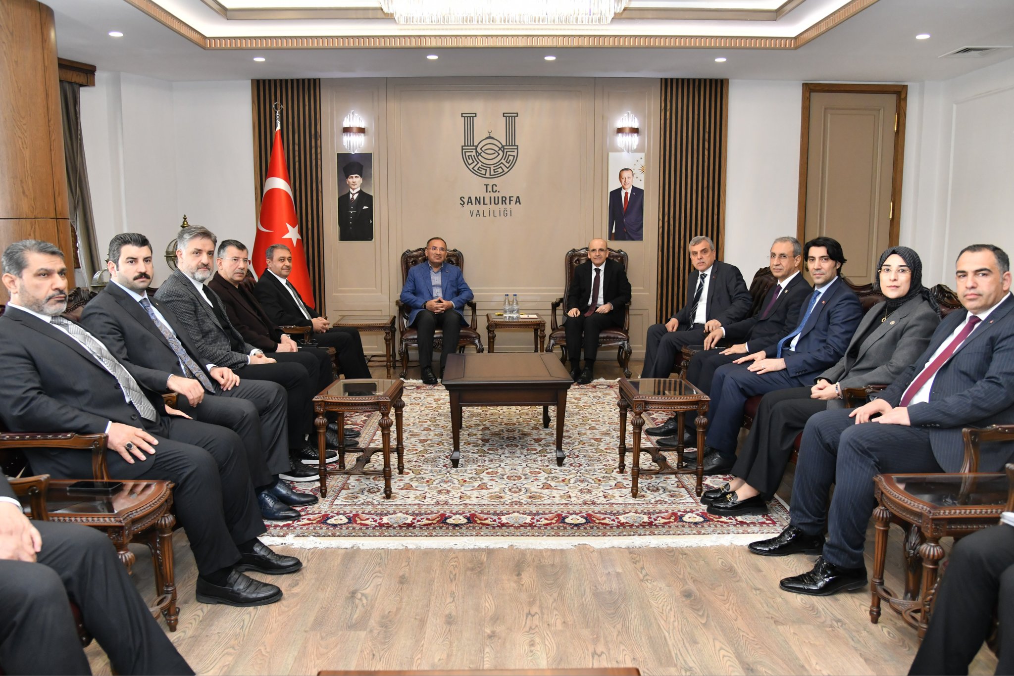 Maliye Bakanı Şimşek Şanlıurfa'da