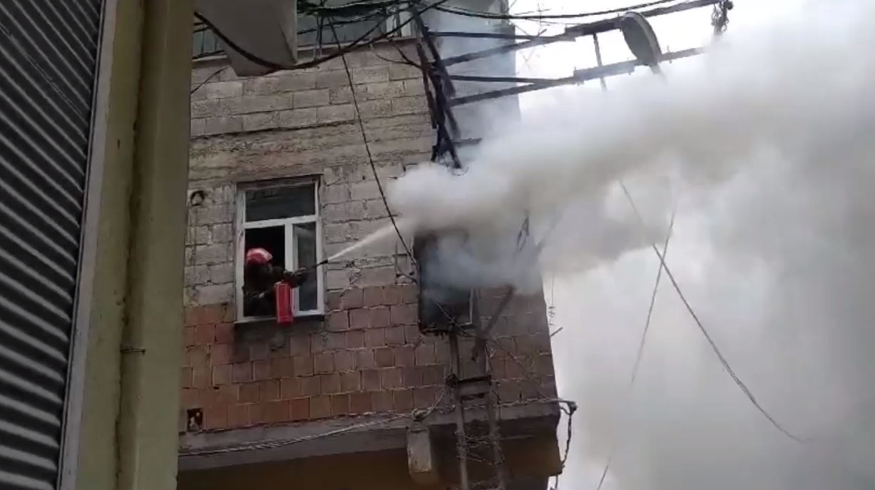 Haliliye'de korkutan trafo yangını!