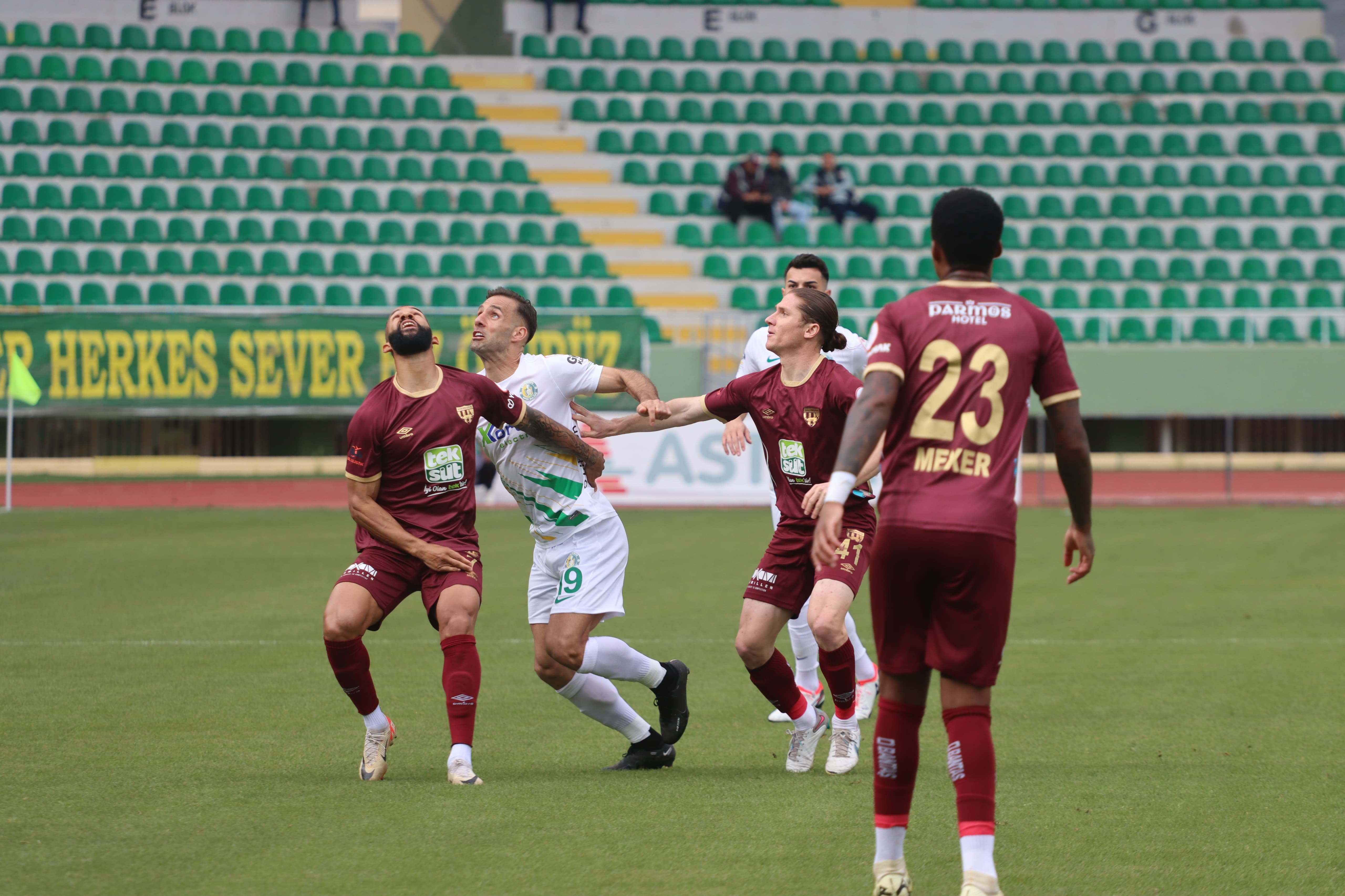 Astor Enerji Şanlıurfaspor: 1 - Teksüt Bandırmaspor: 1