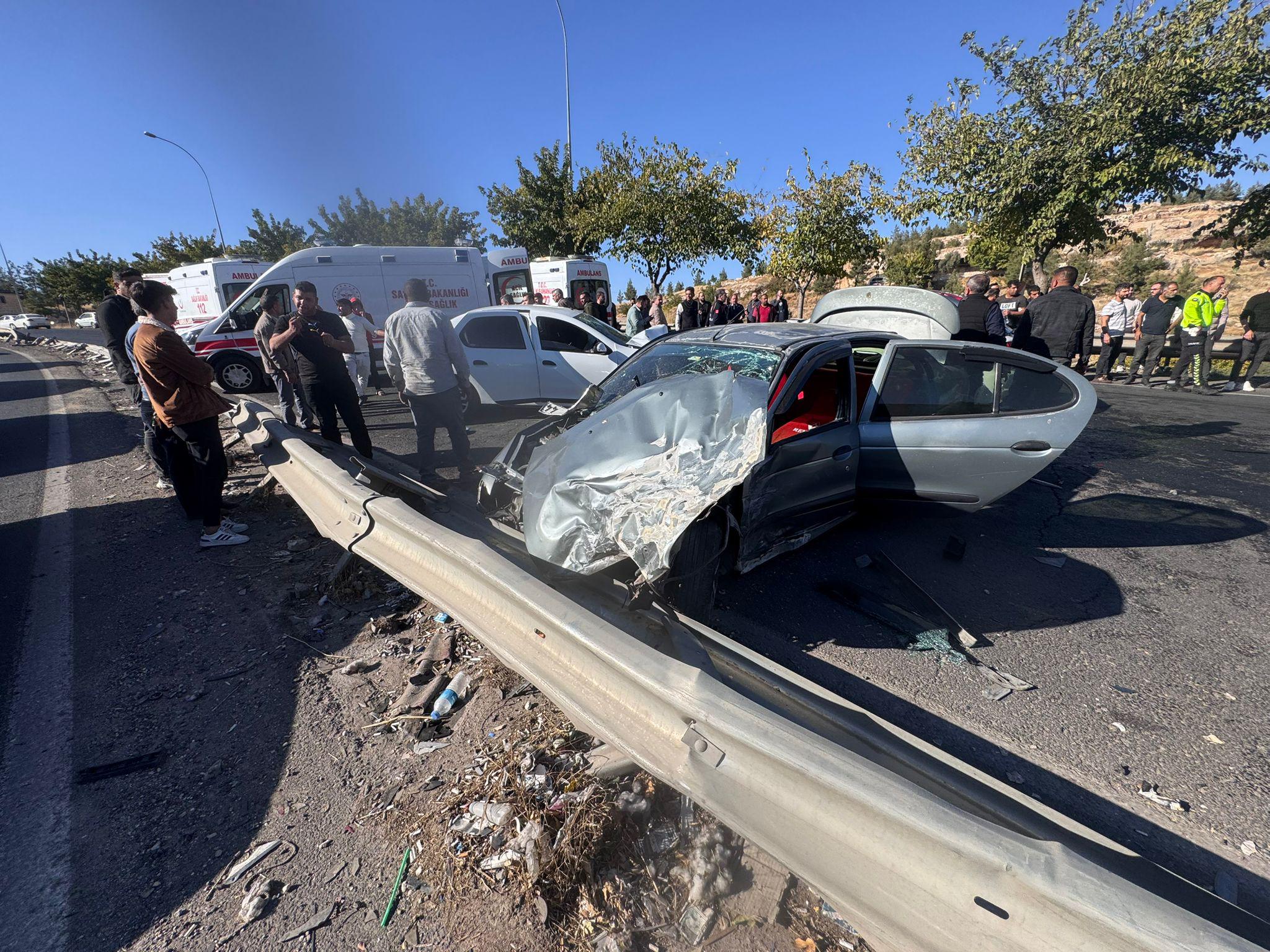 Şanlıurfa'da zincirleme kaza! 5 kişi yaralandı