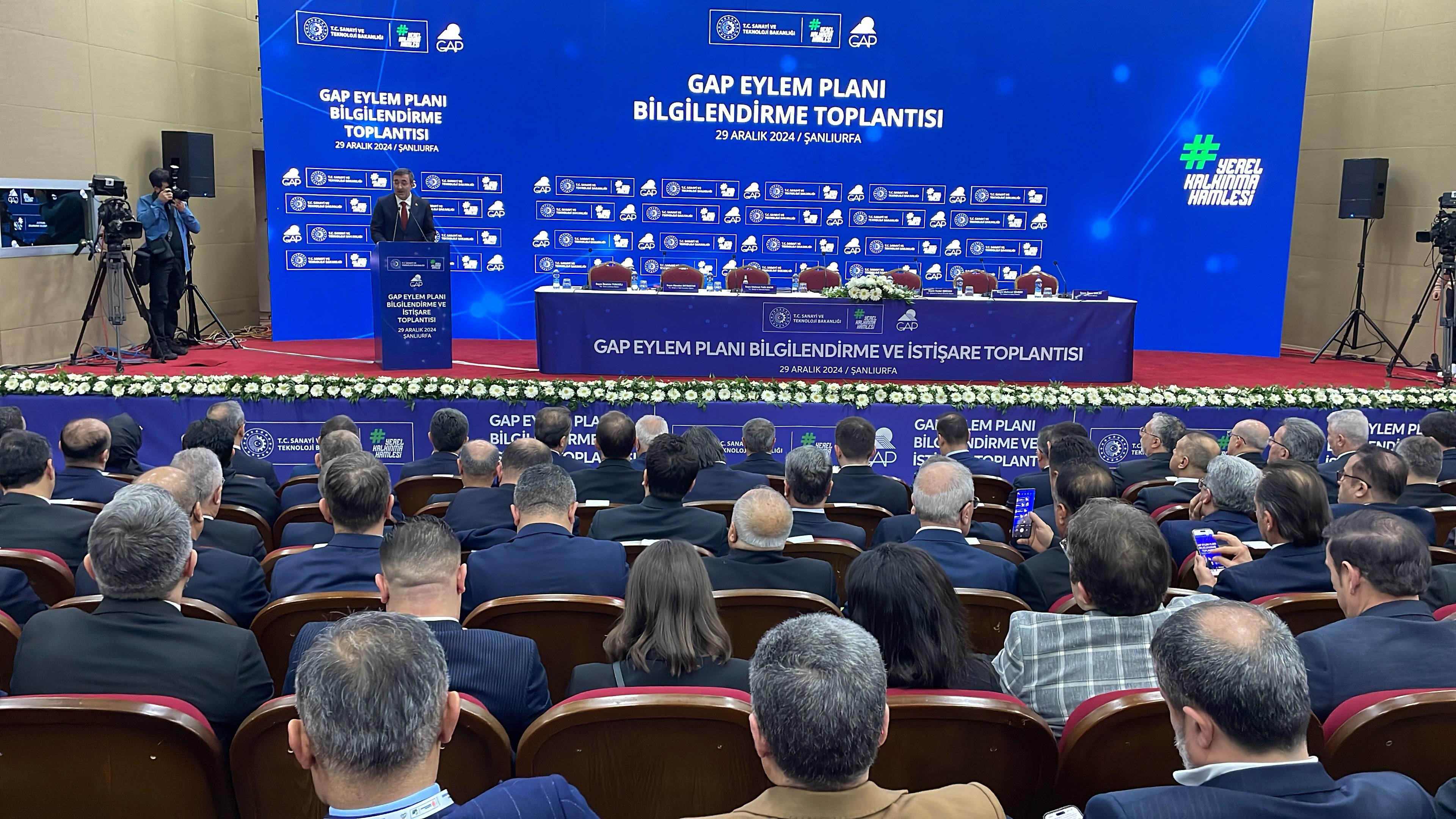 6 Bakan GAP'ın başkenti Şanlıurfa'da neler konuştular?