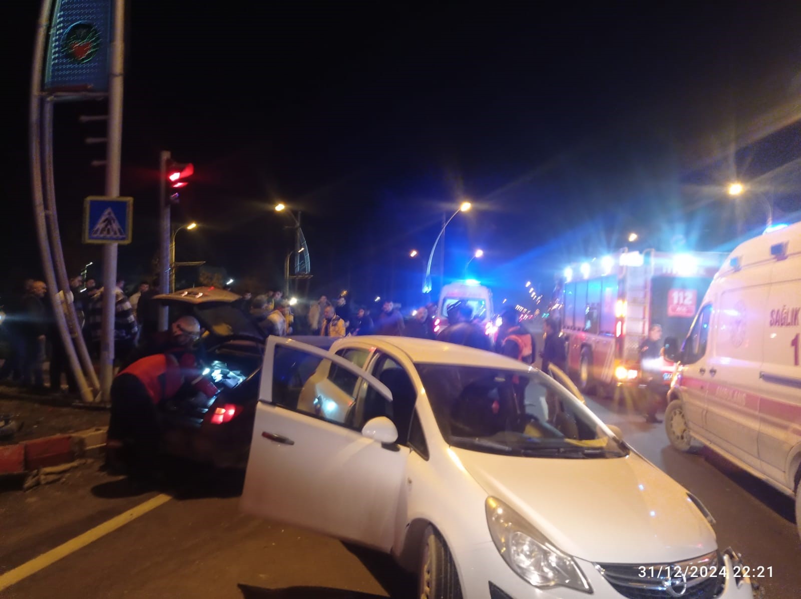 Malatya'da trafik kazası: Çok sayıda yaralı
