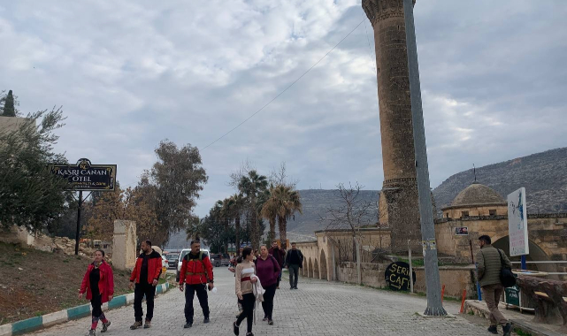 Yerli turistler hafta sonu Halfeti’ye akın etti