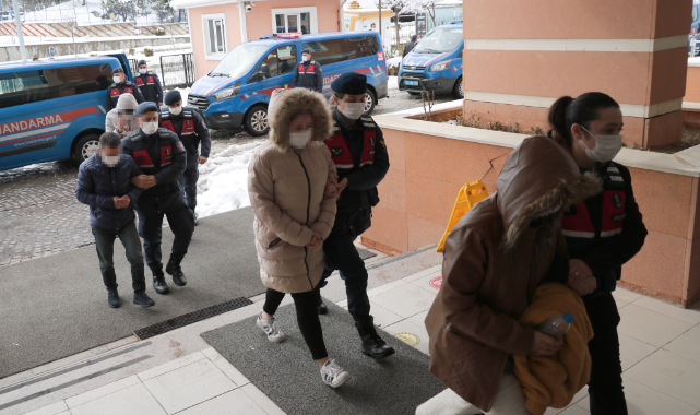 2 milyonluk vurgunun 16 zanlısı serbest bırakıldı