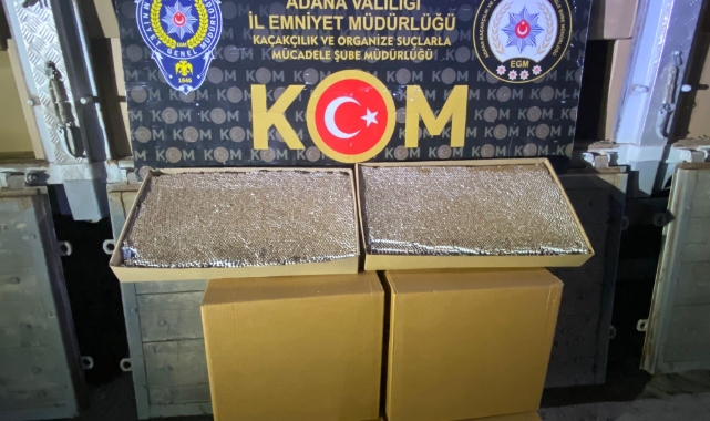 8 milyon kaçak makaron ele geçirildi 