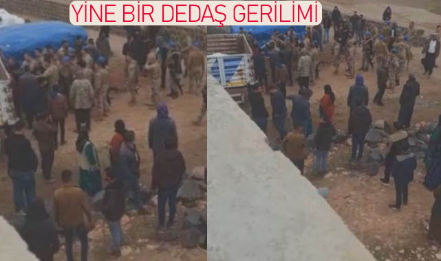 DEDAŞ ekipleri ile köylüler arasında arbede yaşandı!