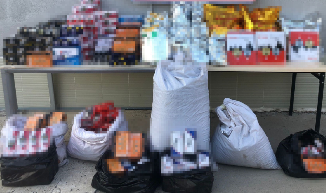 Kaçak sigara ele geçirildi; 65 gözaltı