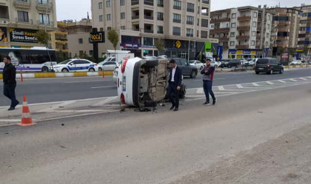 Karaköprü'de trafik kazası! 1 yaralı