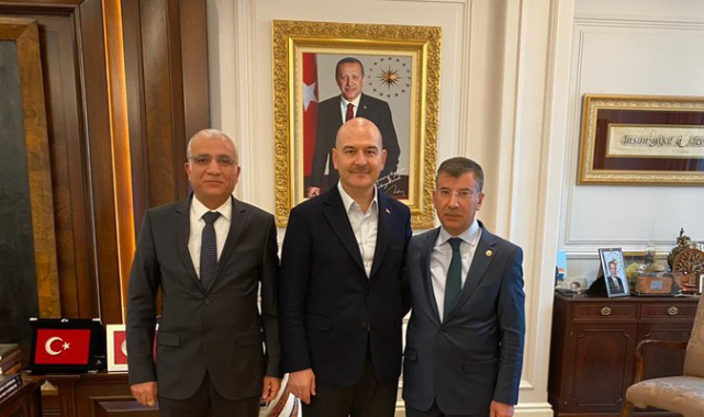 Mehmet Ali Cevheri Süleyman Soylu ile görüştü