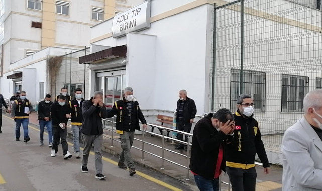 Otoyolda fuhuş yaptıran 7 zanlı tutuklandı