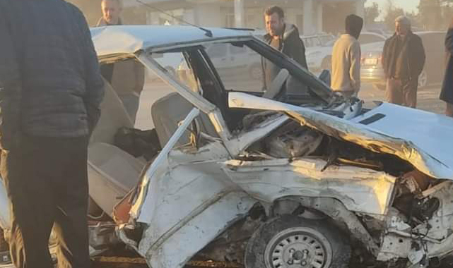 Şanlıurfa’da kaza  2 kişi yaralandı!