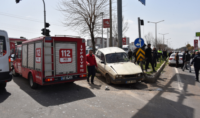 Siverek’te feci trafik kazası; 6 yaralı