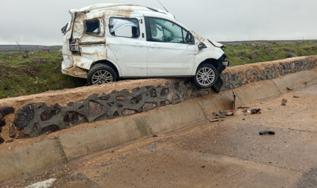 Siverek'te trafik kazası: 1 ölü, 2 yaralı