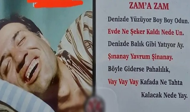 Urfa'da zam tepkisi dolmuş arkasına yazıldı