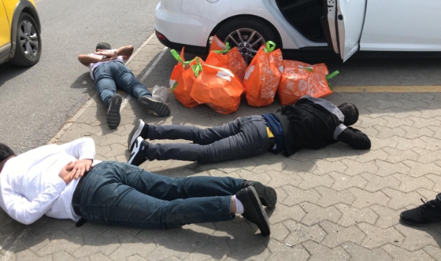 24 kilo esrar ele geçirildi! 8 gözaltı