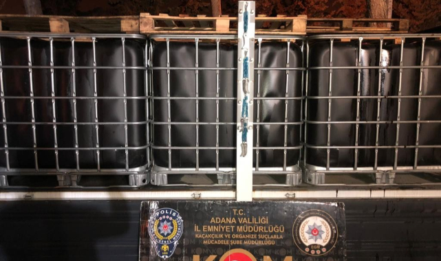 8 bin 200 litre kaçak akaryakıt ele geçirildi