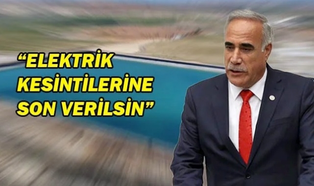 Aydınlık tarımsal sulamaya destek istedi!