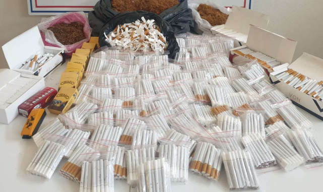 Kaçak sigara operasyonu: 2 gözaltı