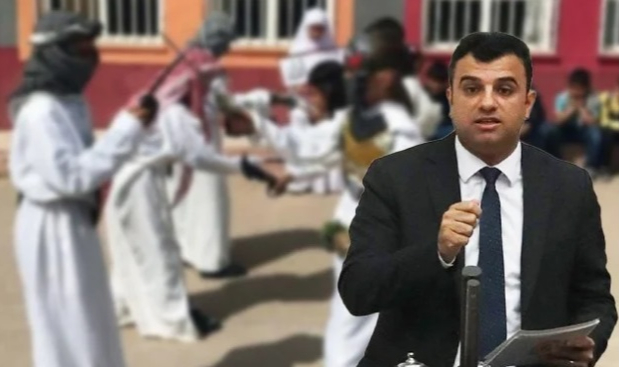 Kılıç ve kalkan gösterisi Meclis'e taşındı