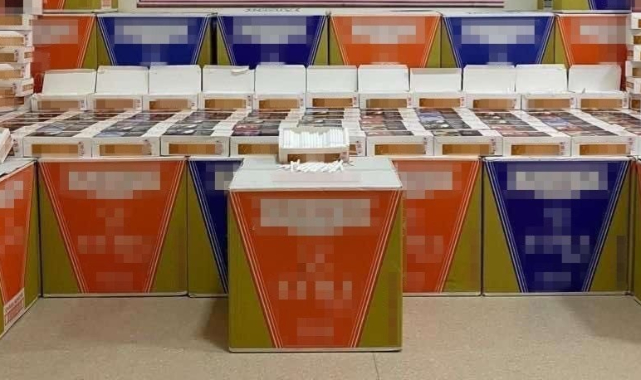 Makaron ve tütün ele geçirildi!