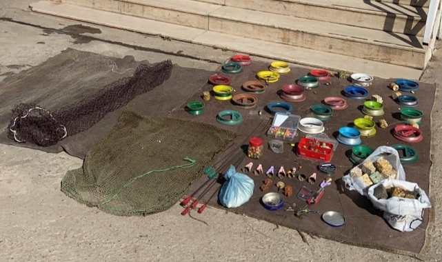 Şanlıurfa'da kaçak balık avlayan ceza!