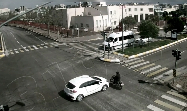 Şanlıurfa’da meydana gelen kazalar kamerada