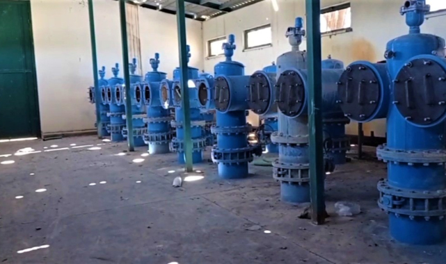 Şanlıurfa’da sulama borularını ve filtreleri çaldılar