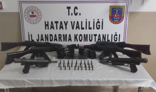 Suriye sınırında silah kaçakçılığı