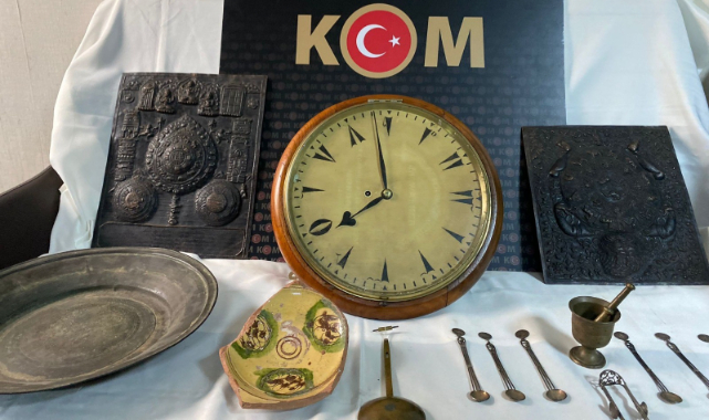 Tarihi eser kaçakçılarına operasyon: 5 gözaltı