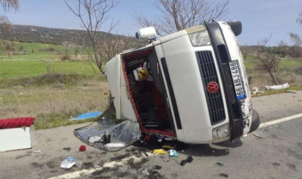 Tarım işçileri kaza yaptı! çok sayıda yaralı var