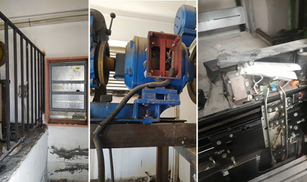 Urfa'da hırsızlar bu sefer asansörlere dadandı!