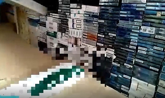 5 bin 340 paket kaçak sigara ele geçirildi