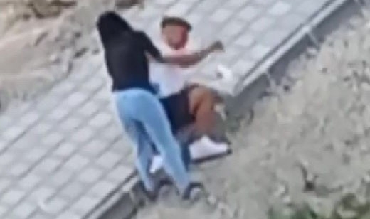 Bu kez kadından erkeğe şiddet