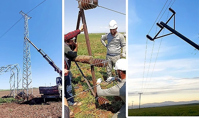 Fırtınada devrilen 144 direk yenilendi