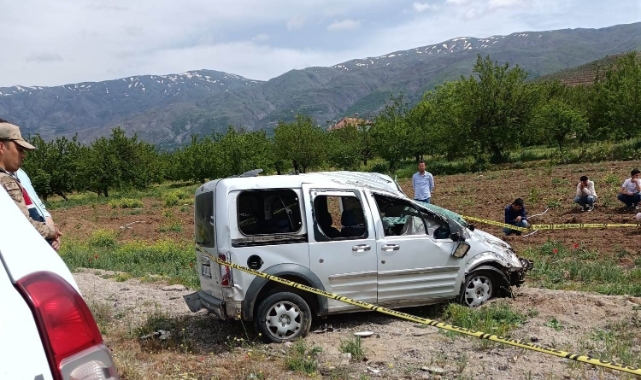 Kontrolden çıkan araç takla attı: 1 ölü