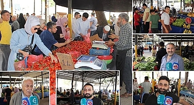 Pazarcı esnafından ilginç yorum! Pahalıyken daha çok satılıyor