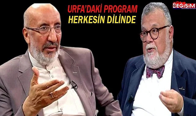 Şanlıurfa'da çekilen program olay oldu!