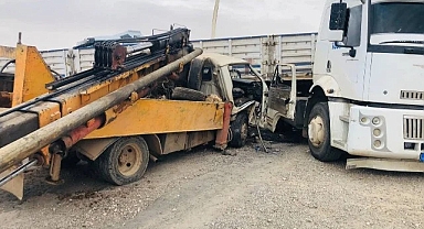 Şanlıurfa'da vinç ile tır çarpıştı! 3 yaralı
