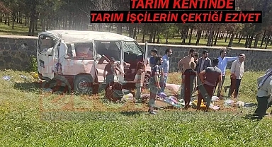 Tarım işçileri kaza yaptı! çok sayıda yaralı var