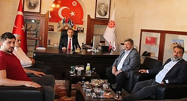 Yerel gazetelerden bölge müdürüne ziyaret
