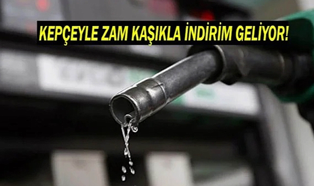 Akaryakıta ufak indirim yapıldı!