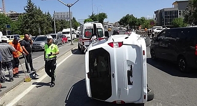 Aracı aldıktan kısa bir süre sonra kaza yaptı!